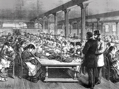 Aparición del liberalismo económico por Adam Smith