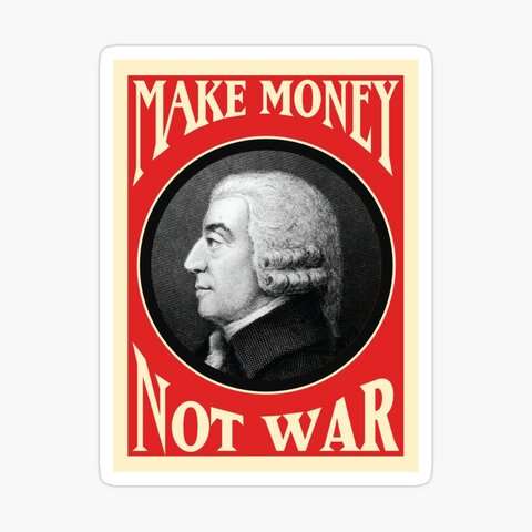 Aparición del liberalismo económico por Adam Smith