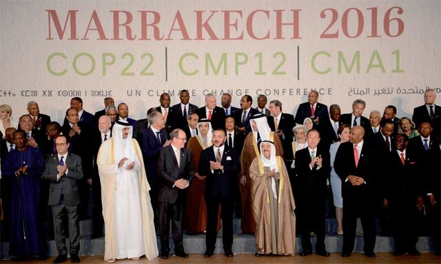 COP 22, Marrackech.
