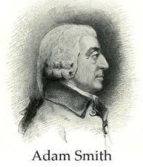 Aparición del liberalismo económico por Adam Smith