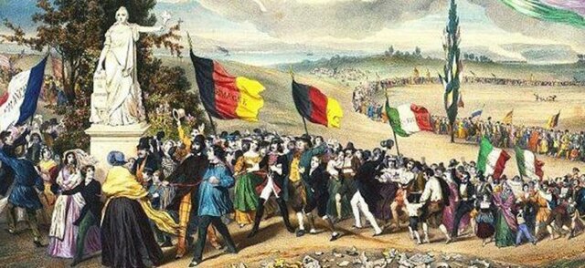 Triunfo del Nacionalismo. Grecia, Bélgica, Italia y Alemania.