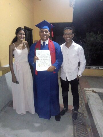 Mi graduación.