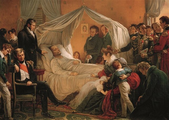 OLIO DI CHARLES DE STEUBEN-MORTE DI NAPOLEONE