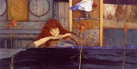 I lock my door upon myself, Fernand Khnopff