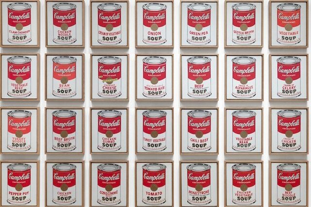 Campbell's Soup Cans, Andy Warhol