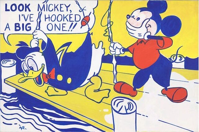 Look Mickey, Roy Lichtenstein