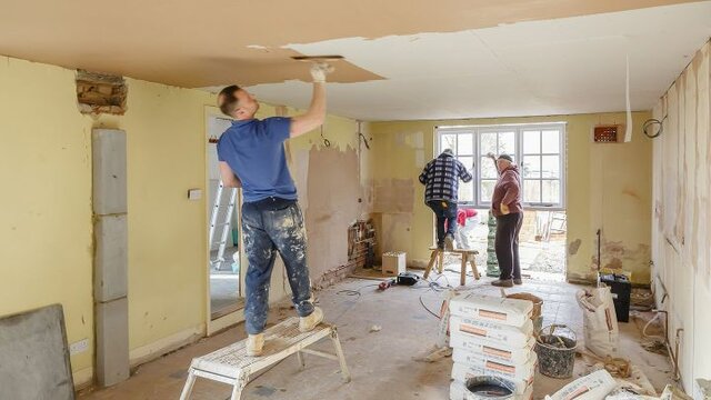 el dia que vaig tornar a casa meva després de las obres