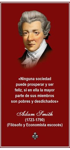 Aparición del liberalismo por Adam Smith