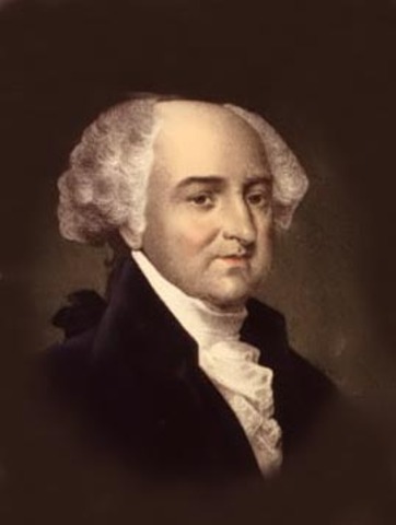 john adams becomes president