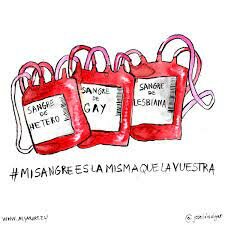 Donacion de sangre personas LGBTI