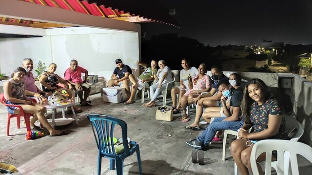 Reencuentro después de pandemia