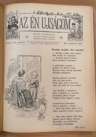 Az Én Újságom c. gyermeklapnál kezd dolgozni