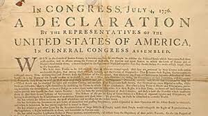 Declaración de Independencia de los EEUU