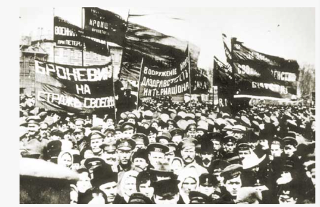 Revolución marxista soviética en Rusia