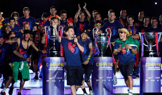 EL BARÇA CAMPIÓ DEL TRIPLET