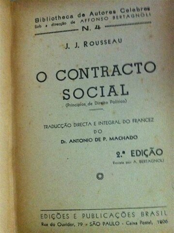 Publicación de “El Contrato Social” de Rousseau