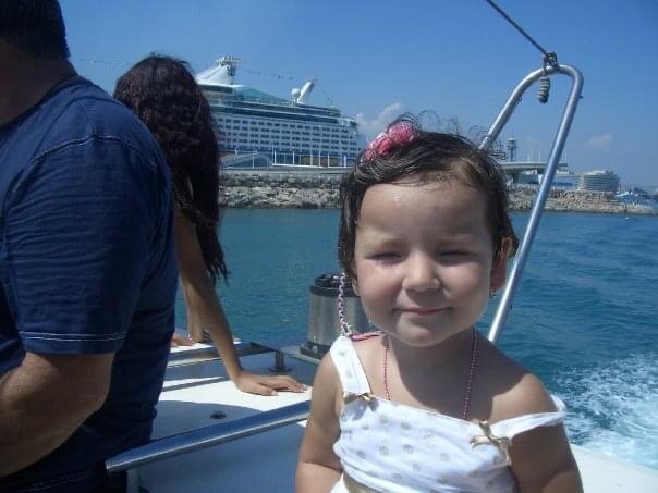 Primera vegada en una llanxa motora