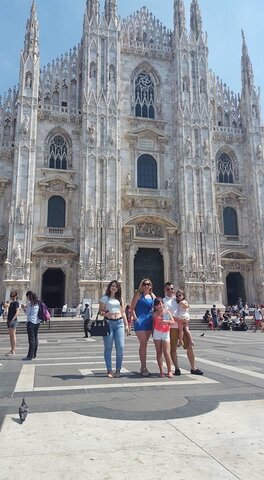 La meva vida a Itàlia, Milà