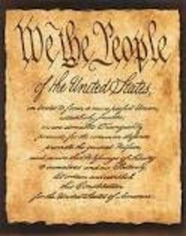 U.S Constitution SIgned