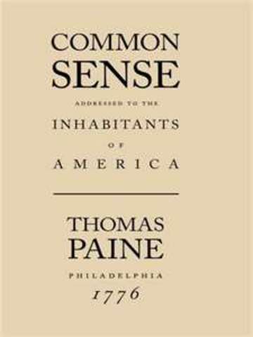Pains *Common Sense* published