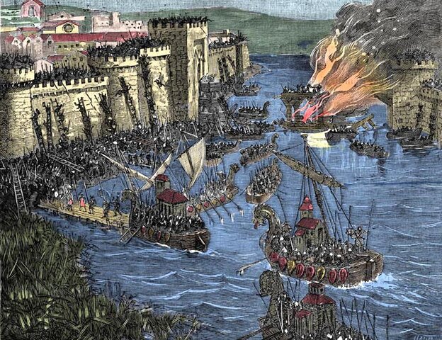 Vikings make small attacks on France