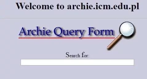 'Archie', The First Search Engine