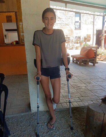 Vaig amb ambulancia per primer cop