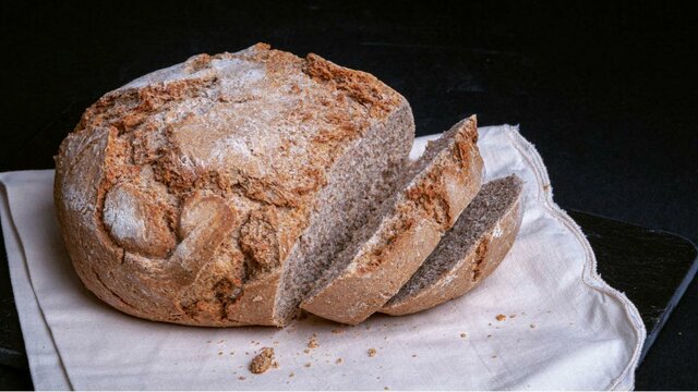 Pan fermentado con levadura egipcio