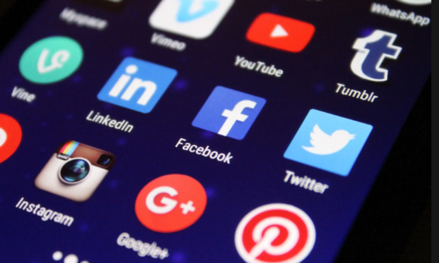 redes sociales y apps