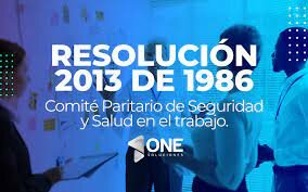Resolución 02013 de 1986