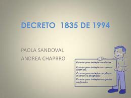 Decreto 1835
