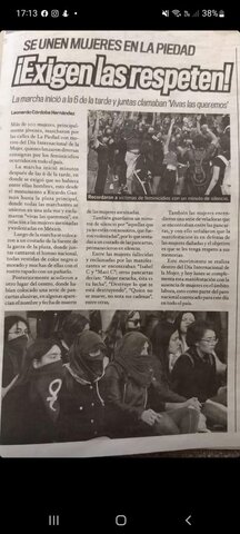 Mi primera marcha feminista