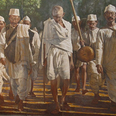 manifestacion de la sal en la india