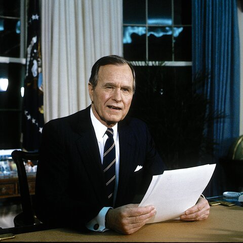 President Bush Signs Vocational Education Bill