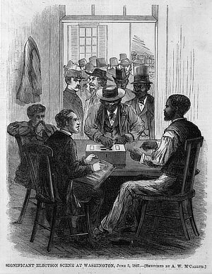 1870 Ratification of 15th Amendment