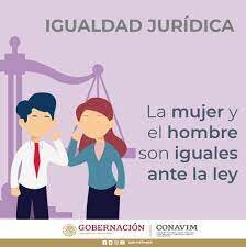 IGUALDAD DE LA MUJER ANTE LA LEY