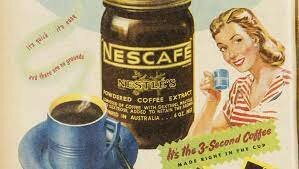 Primer anuncion de cafe.