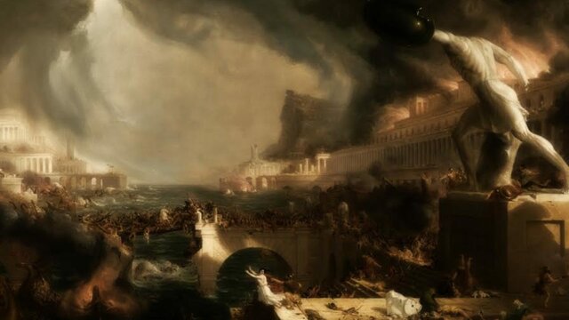 Caduta dell' impero romano d' Occidente