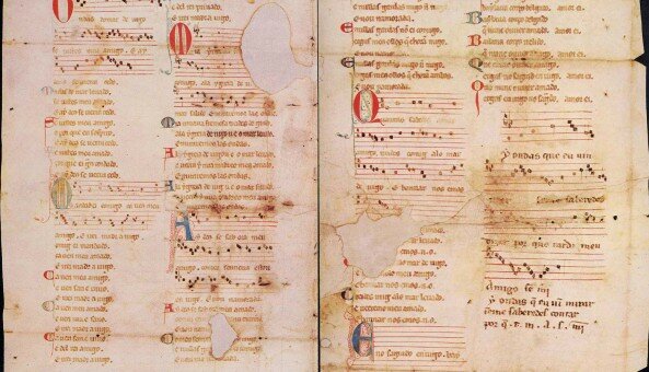 Cantigas de amigo mas antiguas