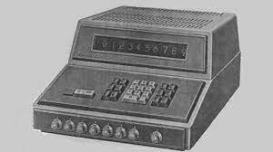 Primer prototipo de las calculadoras de escritorio