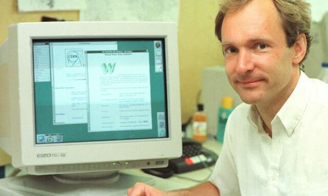 Tim Berners-Lee escribe la primera página web