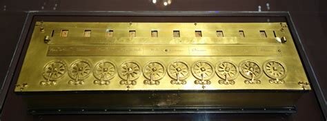 Primeiras ideas de computadora mecánica