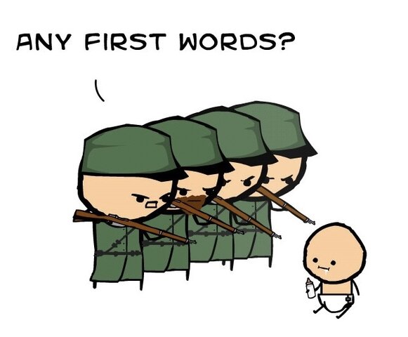 My first words