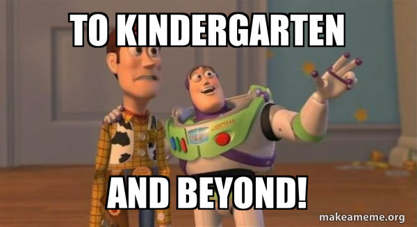 Leaving the kindergarten