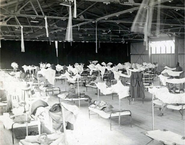 Spanish flu (1918)