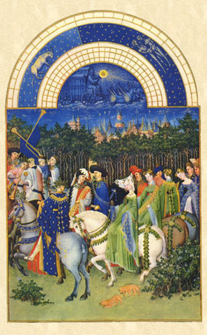 "May"  from Les Tres Riches Heures du Duc de Berry