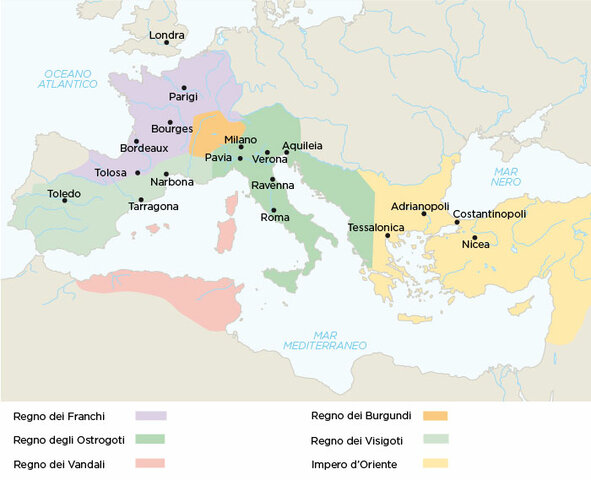 i regni romano barbarici
