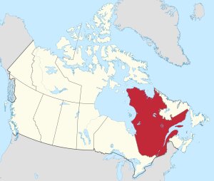 British win control of Quebec and Canada