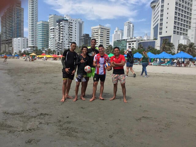 Voleyball en mi estancia como aprendiz SENA