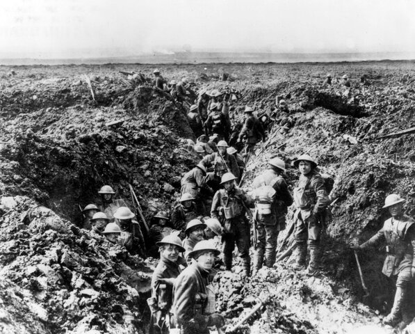 Battle at Vimy ridge